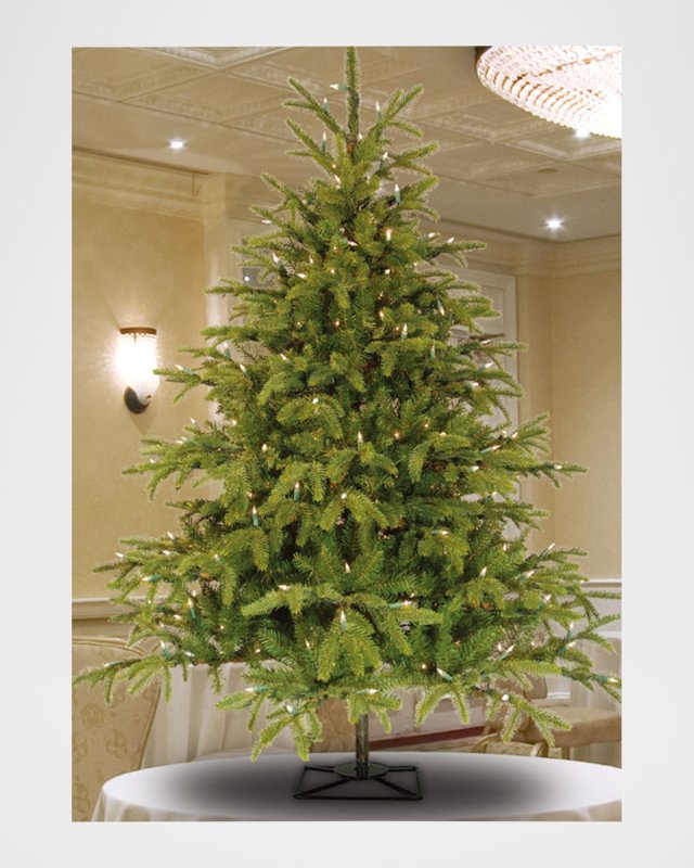 4.5' Alaskan Deluxe Pre-Lit Christmas Tree with Tree Pot